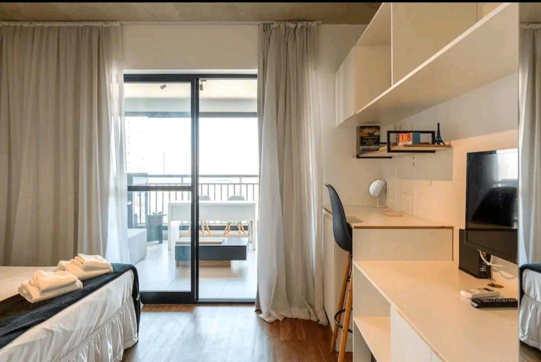 サンパウロLoft Aconchegante No Coracao Do Bom Retiro.アパートメント エクステリア 写真